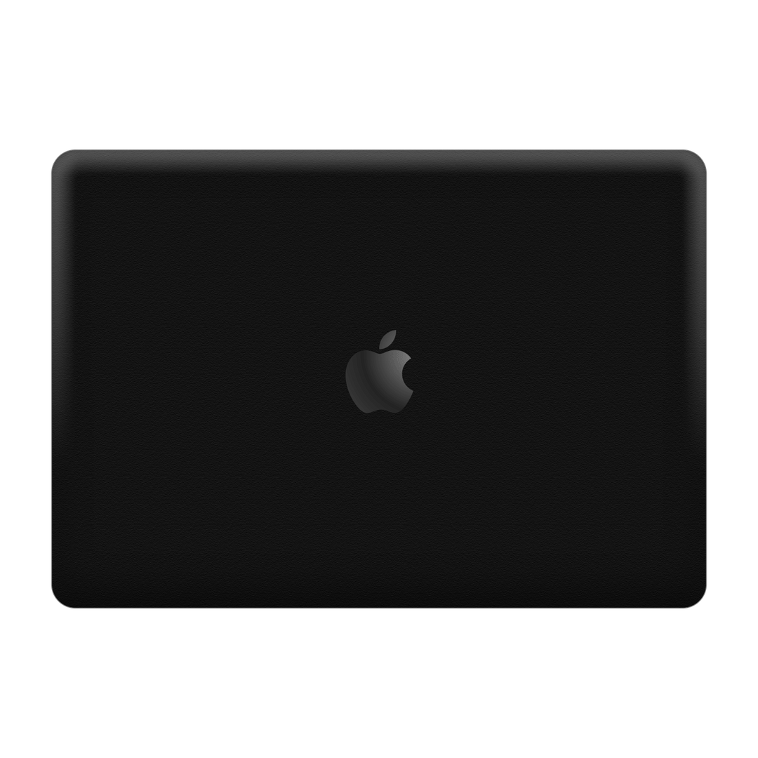 MacBook Air 13" (2020, M1) Luxuria Raven Black Matt 3D Textured Skin Wrap Sticker Decal Cover Protector by EasySkinz | EasySkinz.com