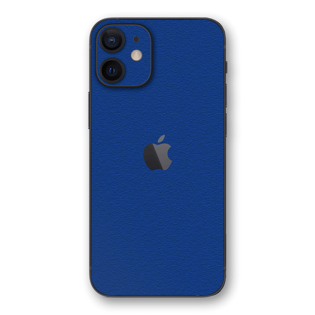 iPhone 12 mini Admiral Blue 3D Textured Skin Wrap Sticker Decal Cover Protector by EasySkinz