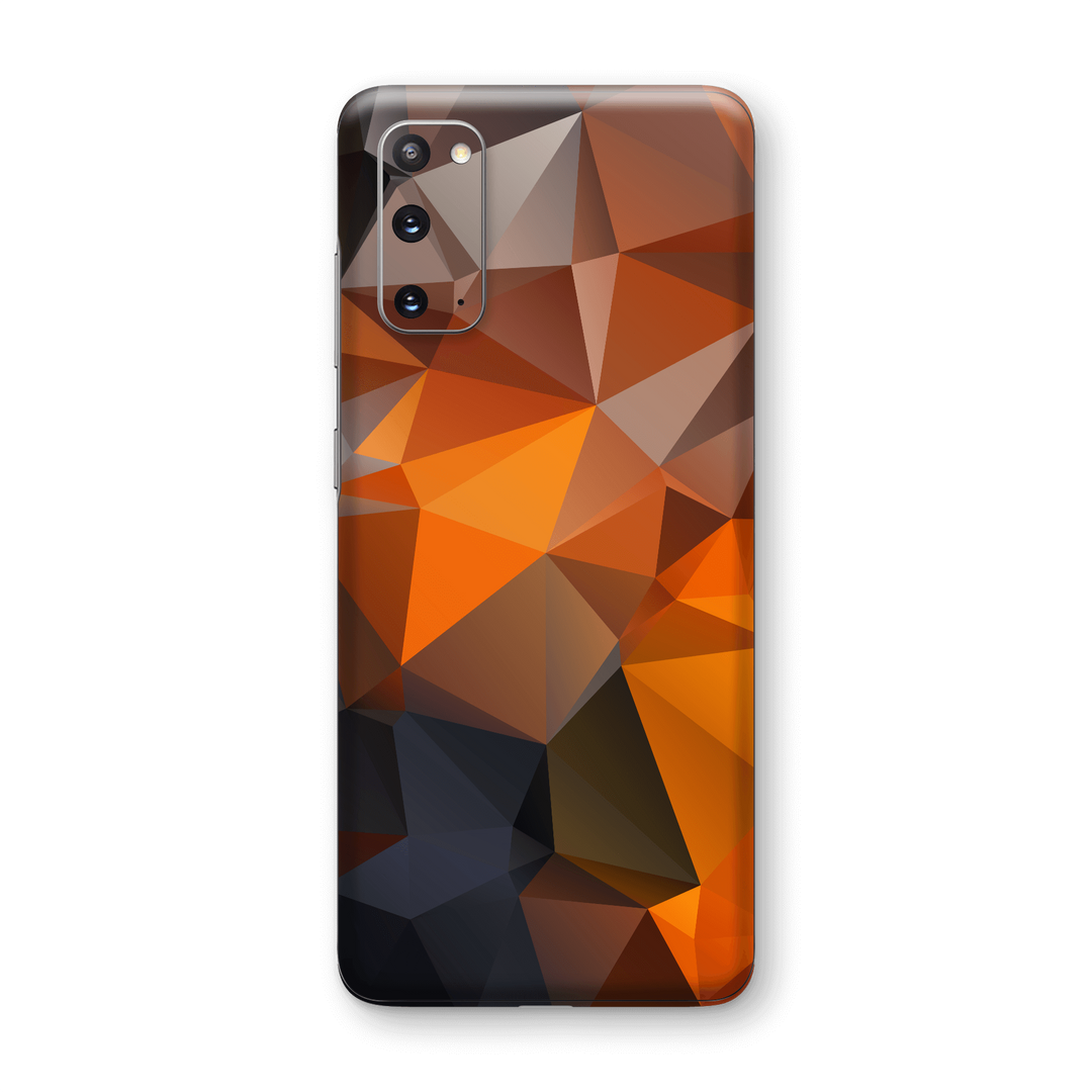 Samsung Galaxy S20 SIGNATURE Faceted TRIANGLES Skin, Wrap, Decal, Protector, Cover by EasySkinz | EasySkinz.com